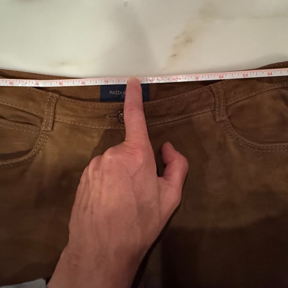Piazza Sempione suede pants - Picture 11 of 12